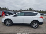 2015 Toyota Rav4 Le White vin: 2T3BFREVXFW230908