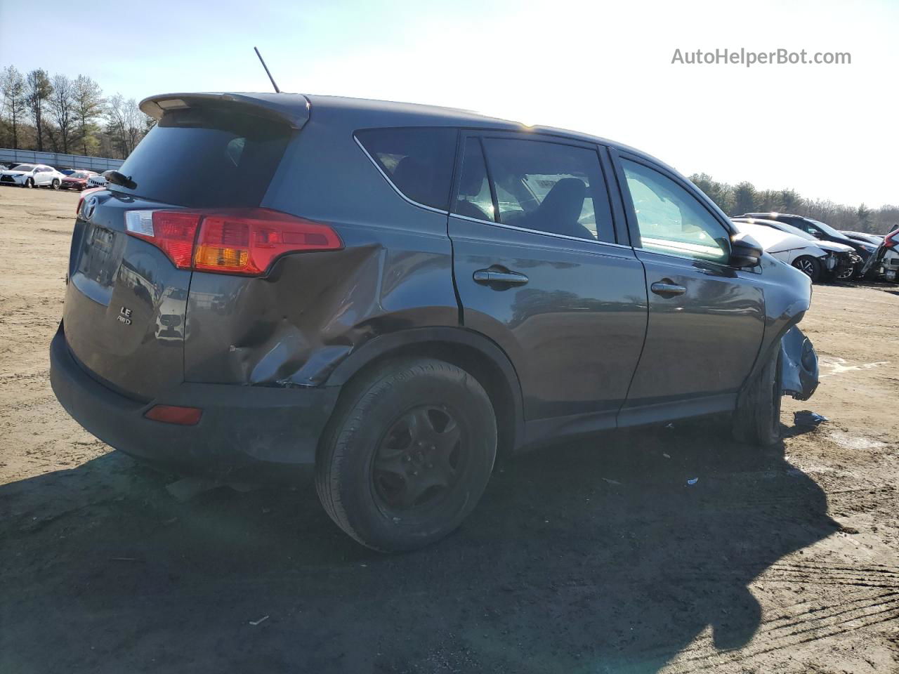 2015 Toyota Rav4 Le Gray vin: 2T3BFREVXFW276271