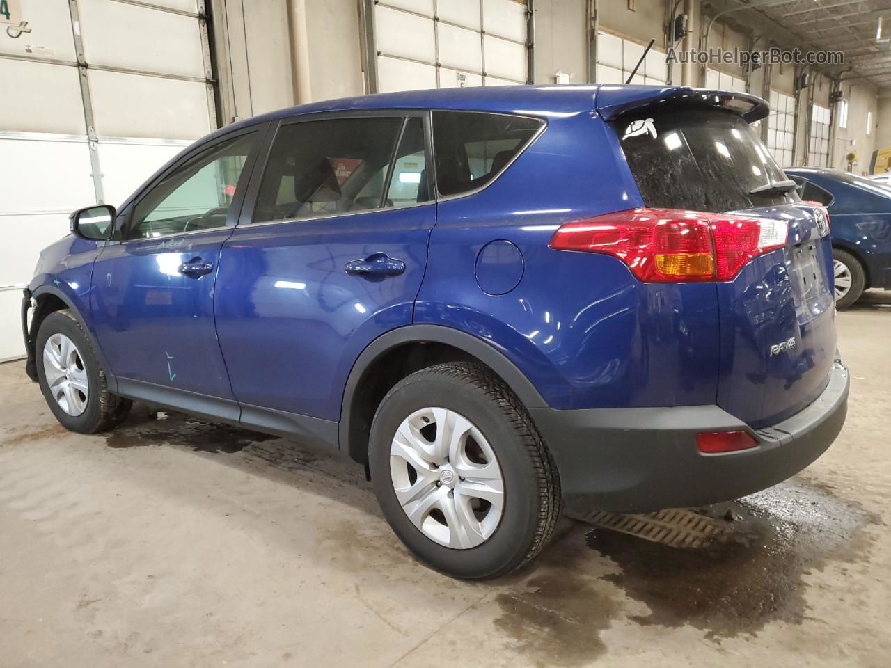 2015 Toyota Rav4 Le Blue vin: 2T3BFREVXFW299985