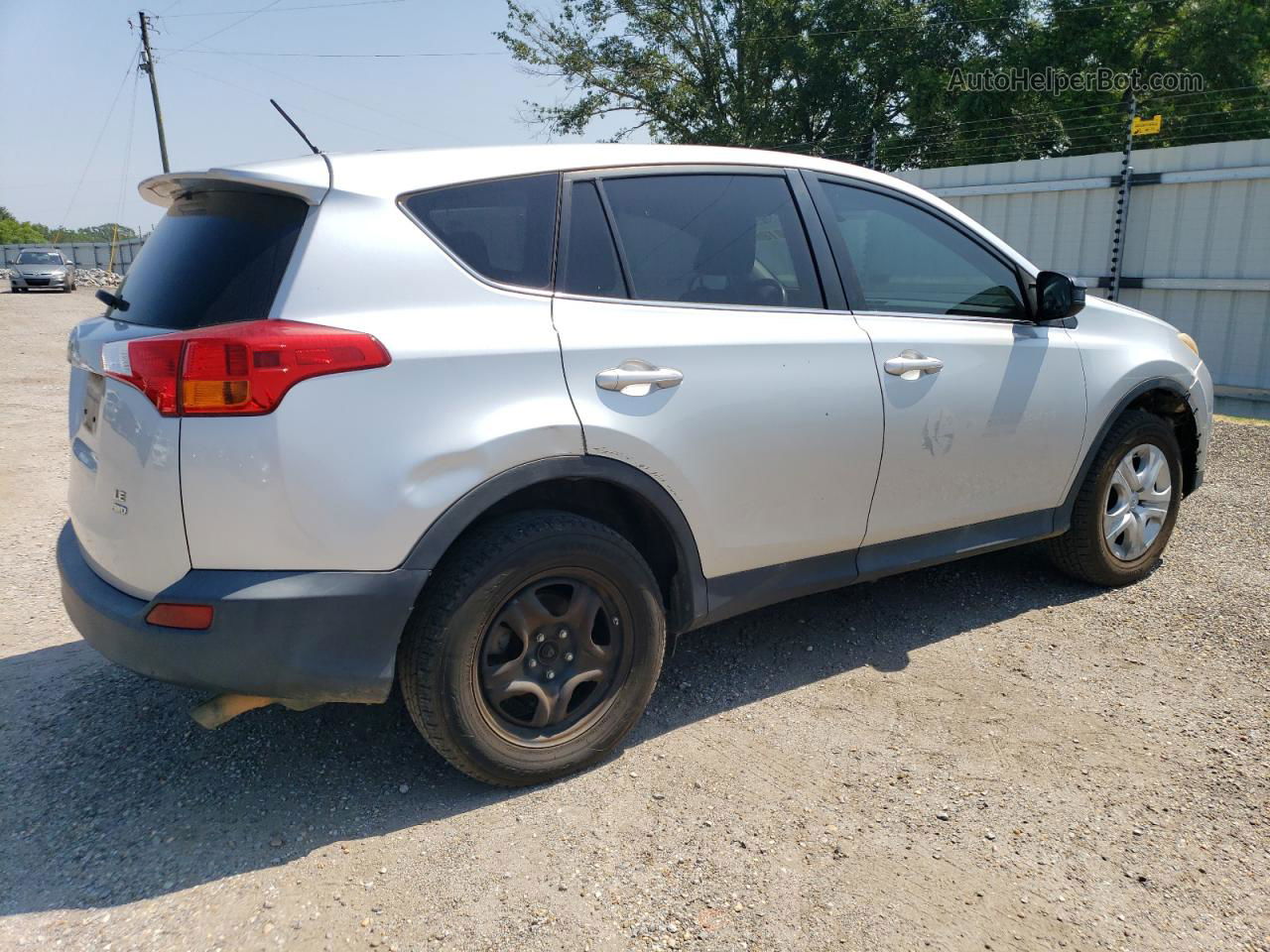 2015 Toyota Rav4 Le Серебряный vin: 2T3BFREVXFW330460