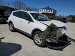 2015 Toyota Rav4 Le White vin: 2T3BFREVXFW346416