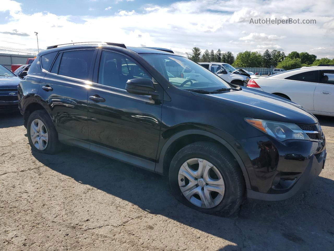 2015 Toyota Rav4 Le Black vin: 2T3BFREVXFW385572