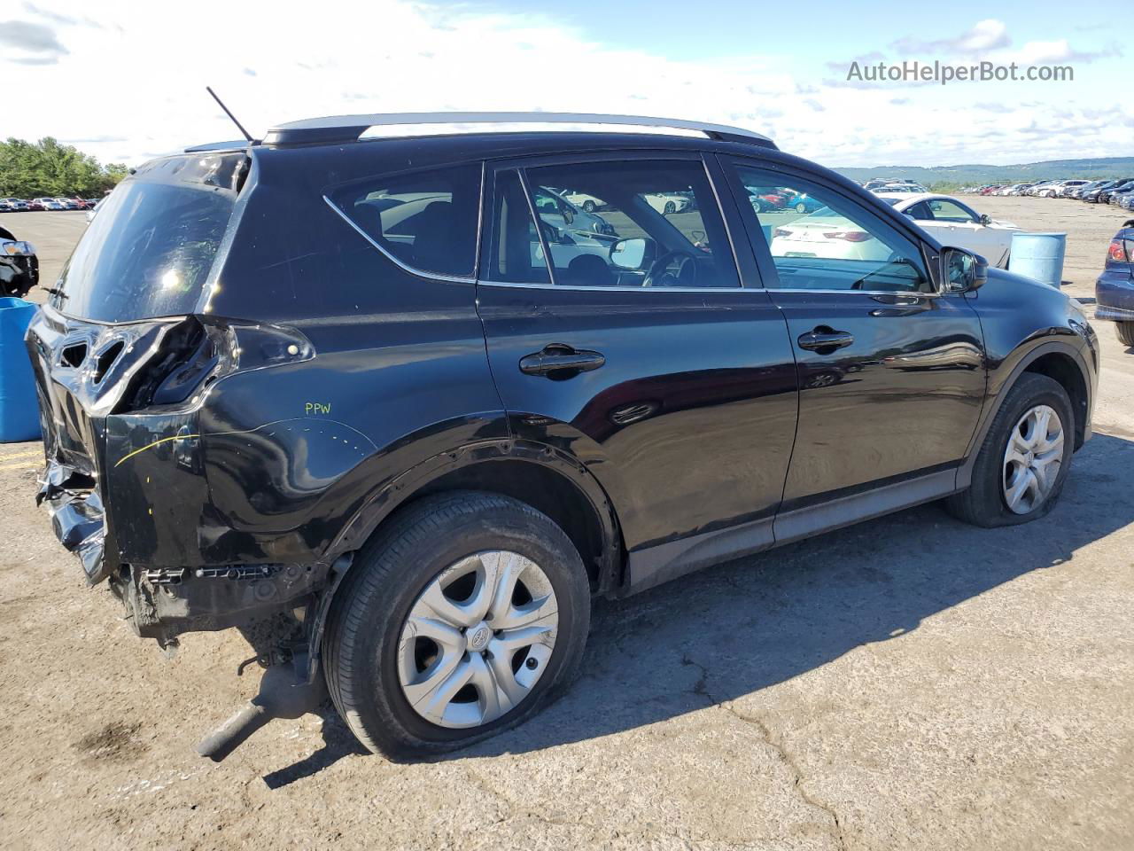 2015 Toyota Rav4 Le Black vin: 2T3BFREVXFW385572