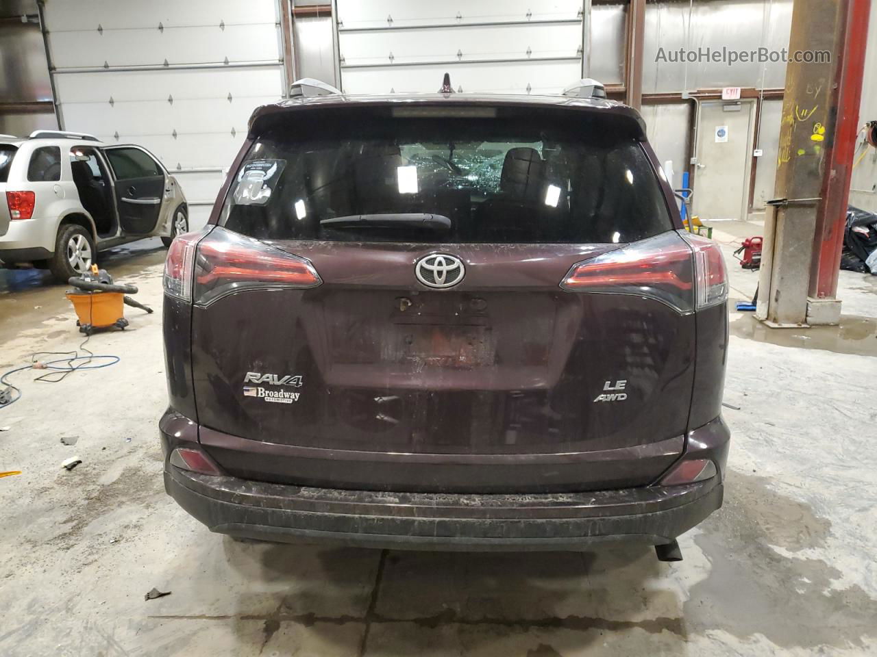 2016 Toyota Rav4 Le Коричневый vin: 2T3BFREVXGW511530