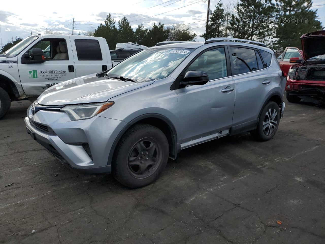 2016 Toyota Rav4 Le Gray vin: 2T3BFREVXGW526707