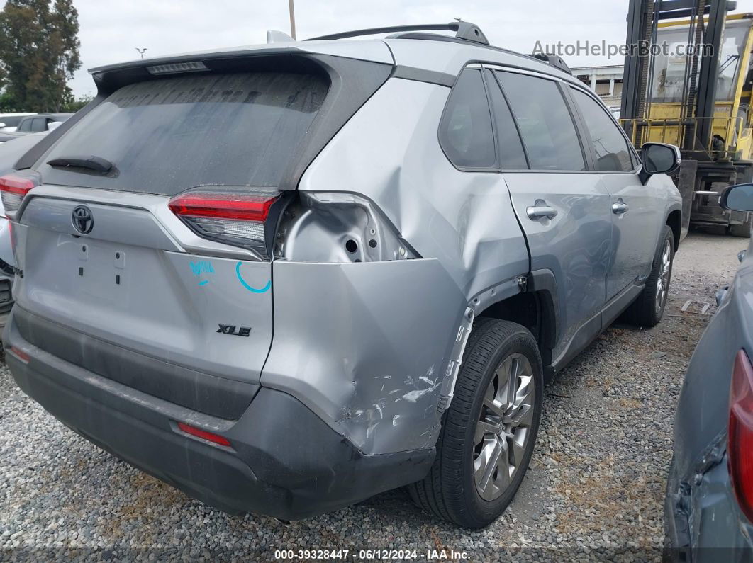 2020 Toyota Rav4 Xle Premium Silver vin: 2T3C1RFV0LW102206