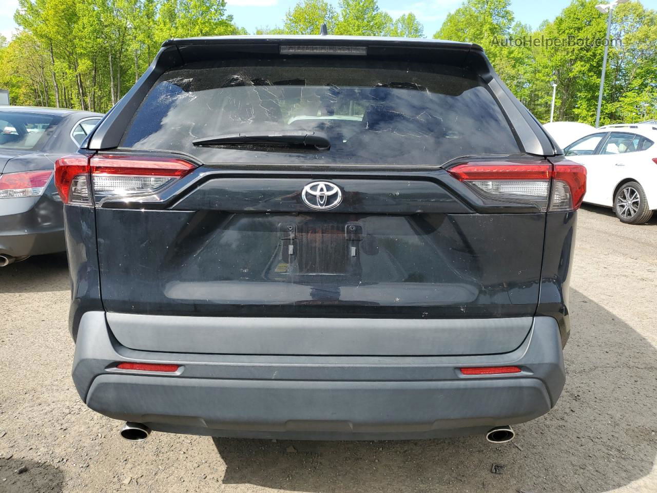 2020 Toyota Rav4 Xle Premium Черный vin: 2T3C1RFV1LC074160