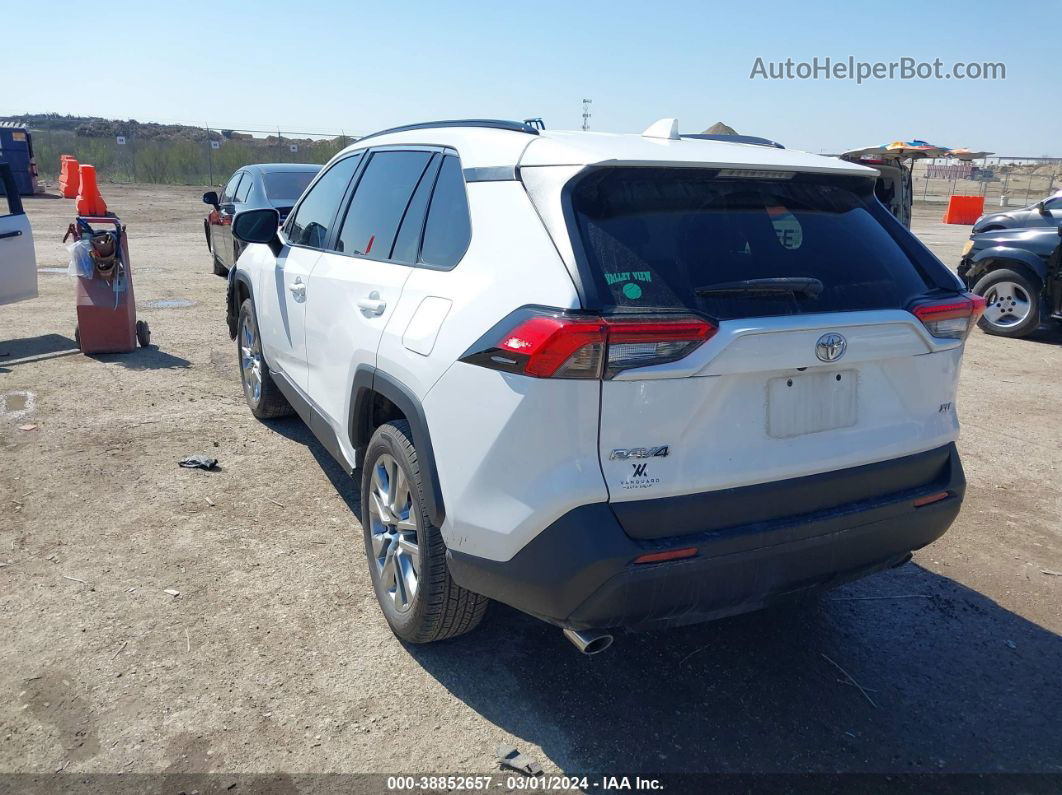 2020 Toyota Rav4 Xle Premium White vin: 2T3C1RFV2LW073887