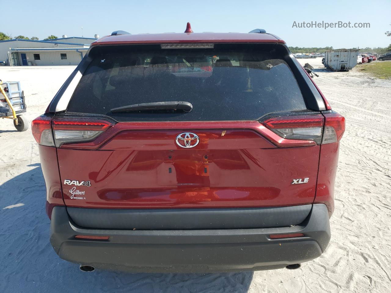 2020 Toyota Rav4 Xle Premium Red vin: 2T3C1RFV5LC077188