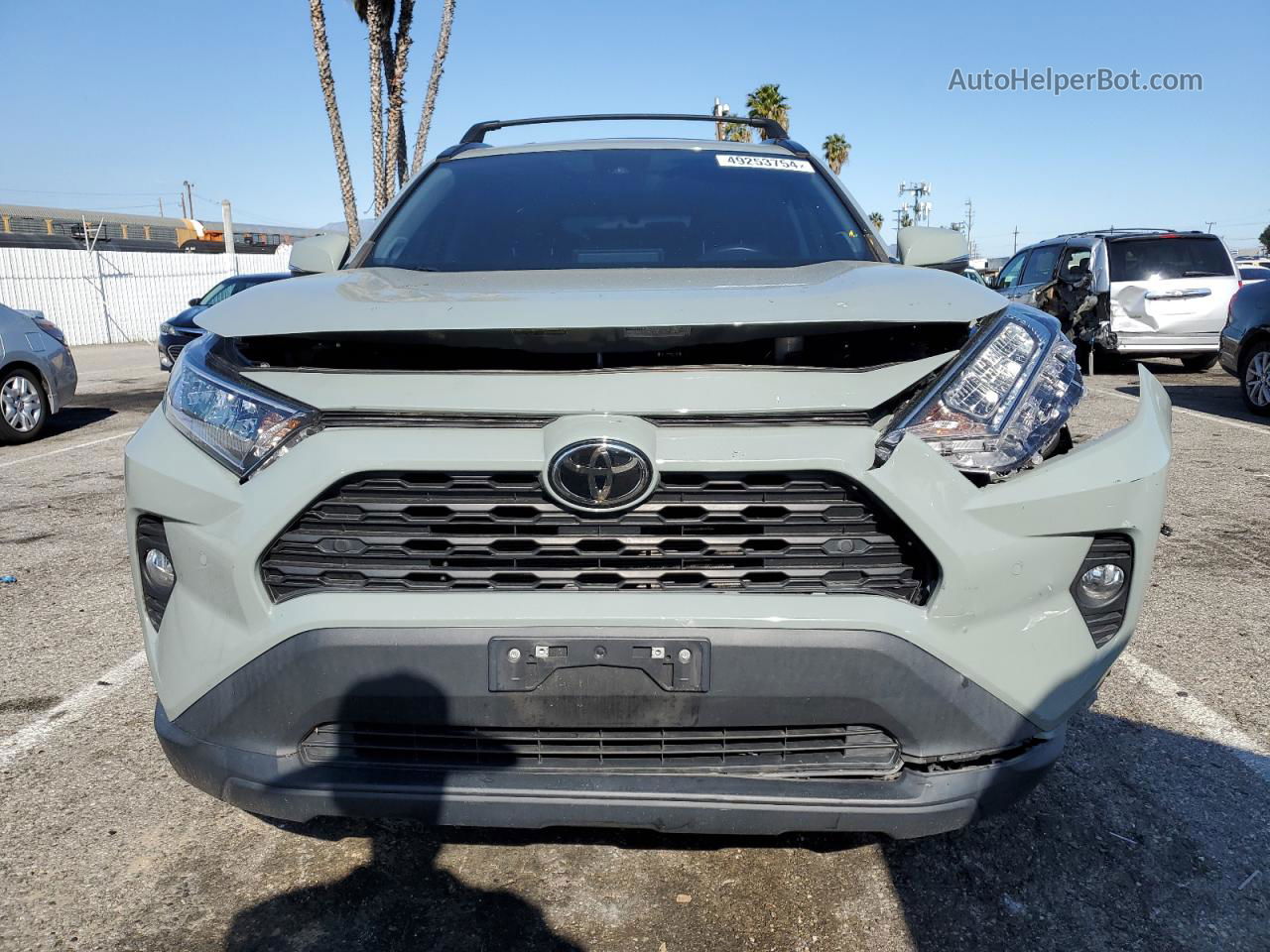 2021 Toyota Rav4 Xle Premium Gray vin: 2T3C1RFV6MW139276