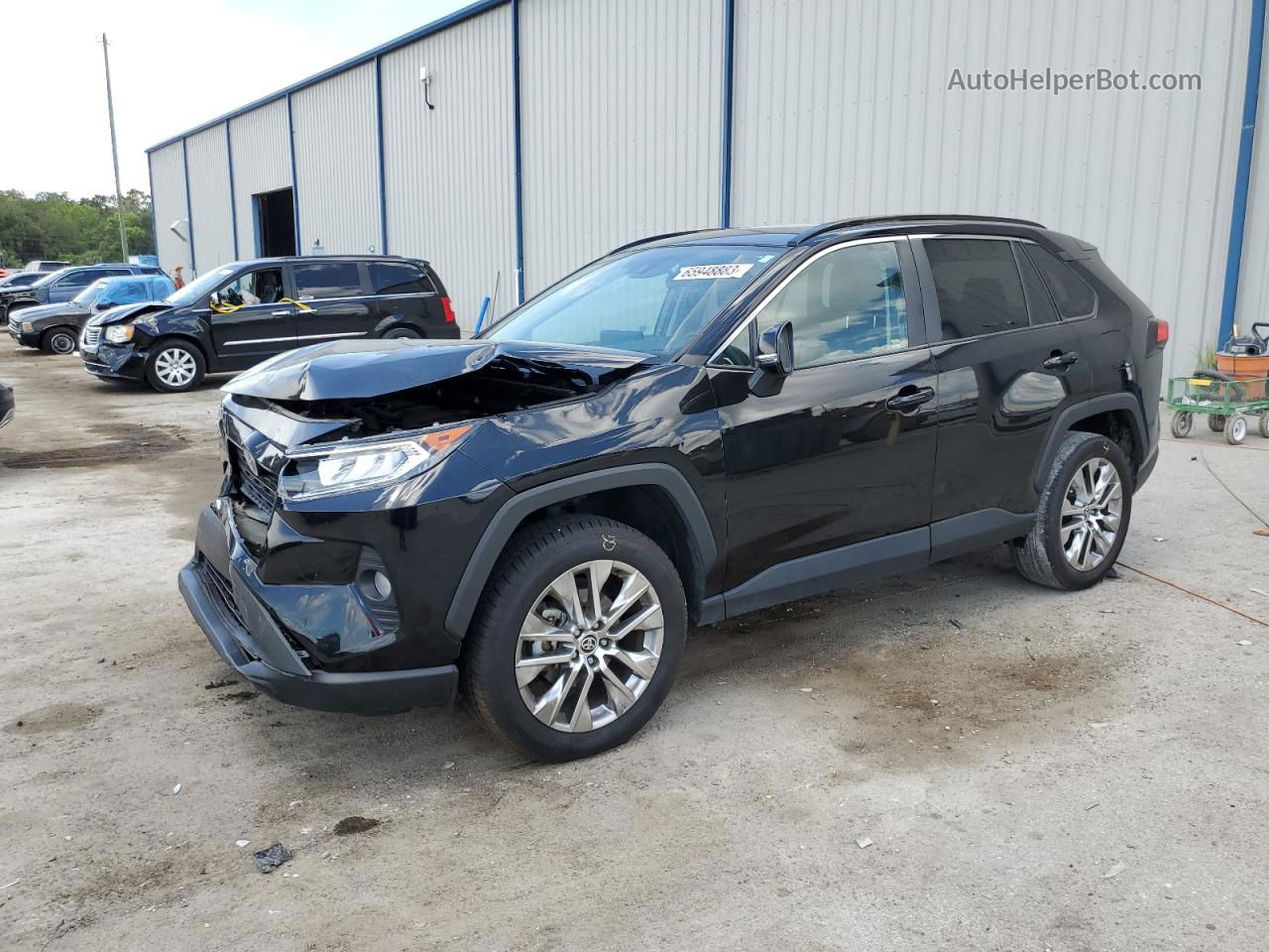 2021 Toyota Rav4 Xle Premium Black vin: 2T3C1RFV7MC115702