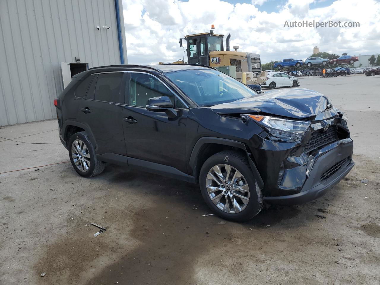 2021 Toyota Rav4 Xle Premium Черный vin: 2T3C1RFV7MC115702