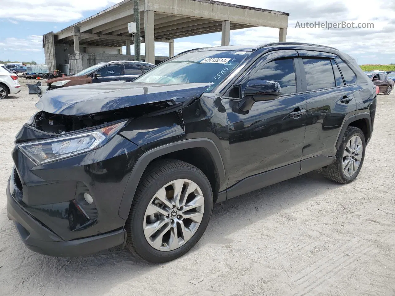 2021 Toyota Rav4 Xle Premium Black vin: 2T3C1RFV7MW120784