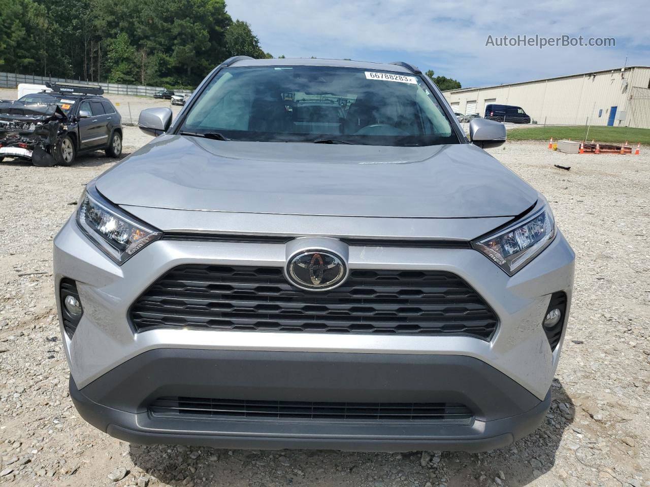 2021 Toyota Rav4 Xle Premium Silver vin: 2T3C1RFV9MC139032