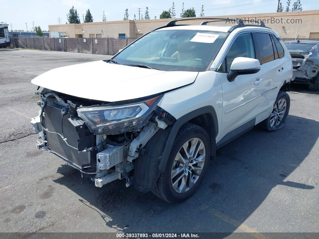 2021 Toyota Rav4 Xle Premium White vin: 2T3C1RFV9MW109866