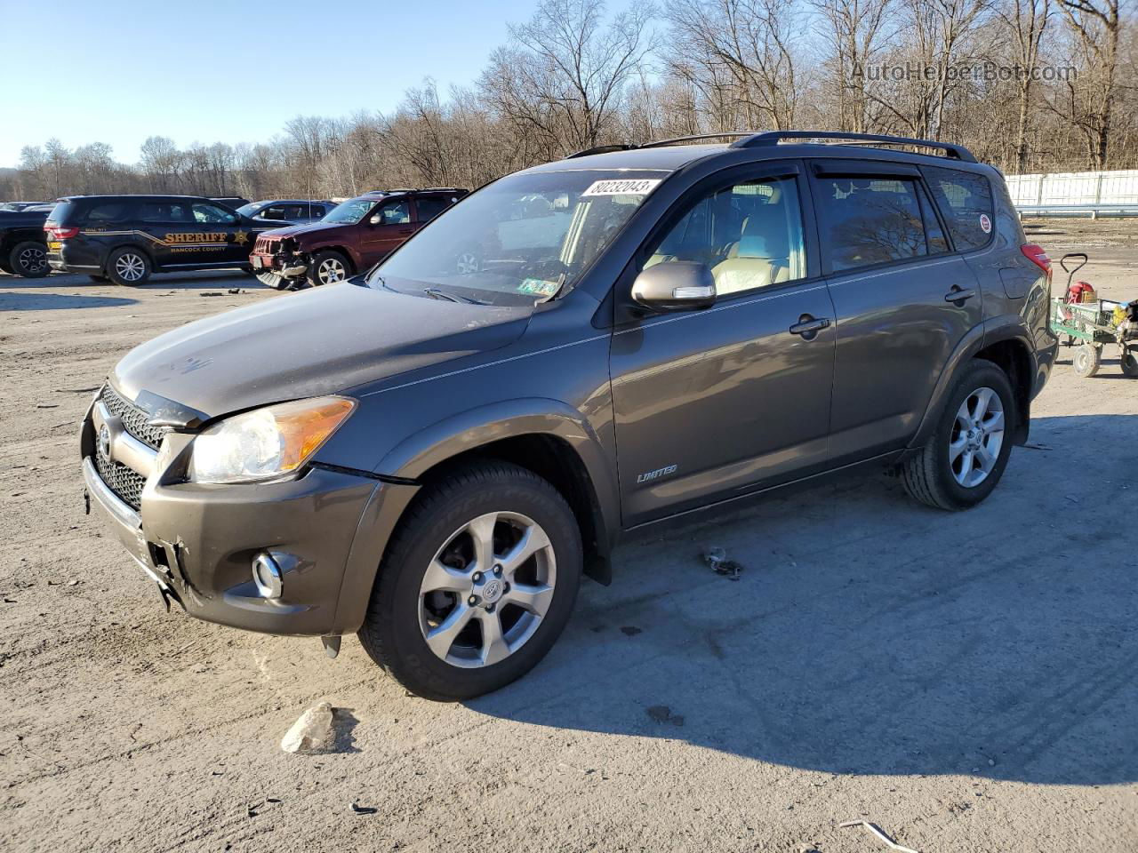 2010 Toyota Rav4 Limited Коричневый vin: 2T3DF4DV2AW065023