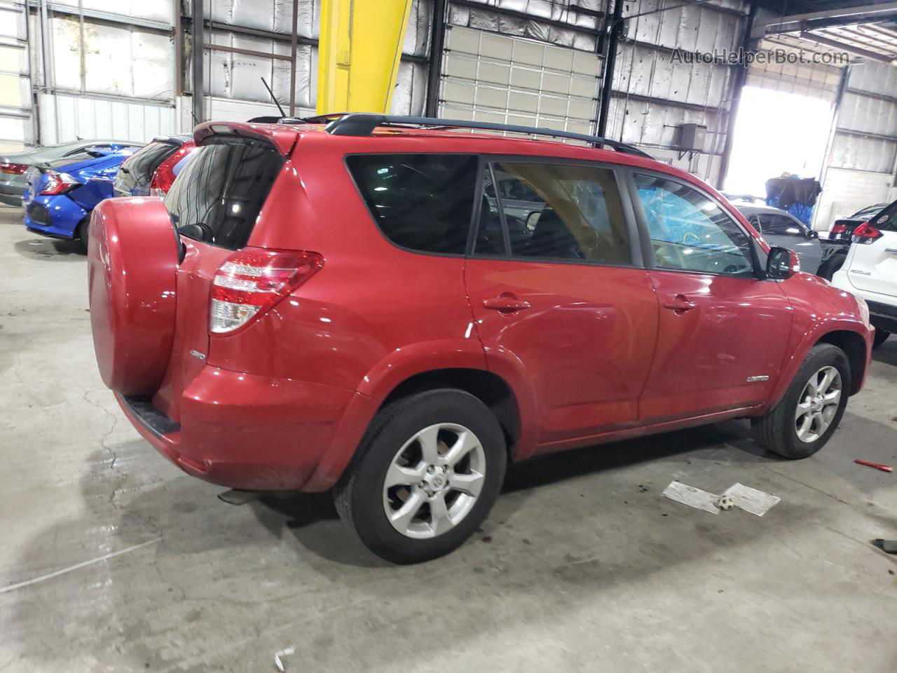 2010 Toyota Rav4 Limited Red vin: 2T3DF4DV2AW082081