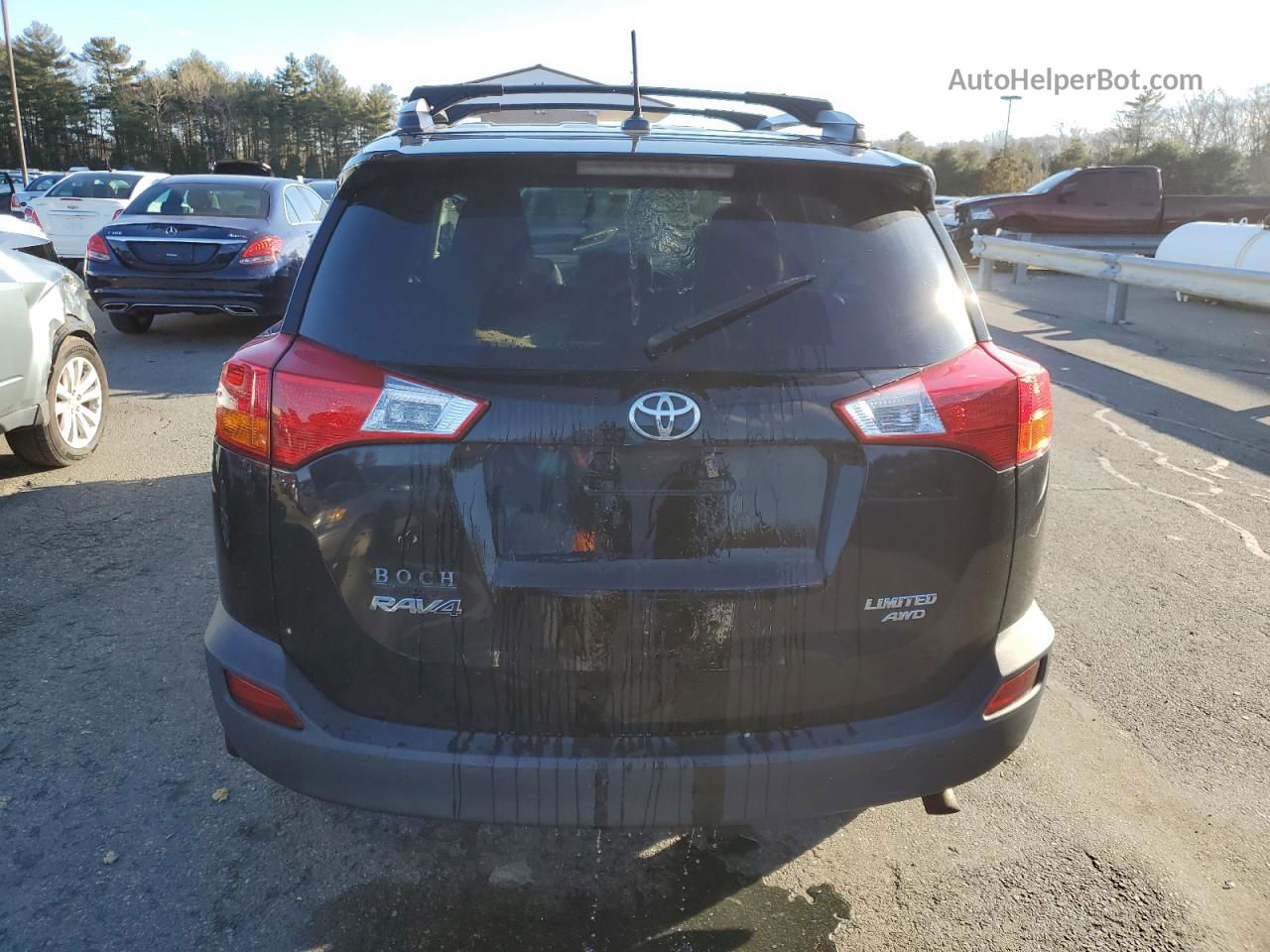 2015 Toyota Rav4 Limited Black vin: 2T3DFREV1FW249923