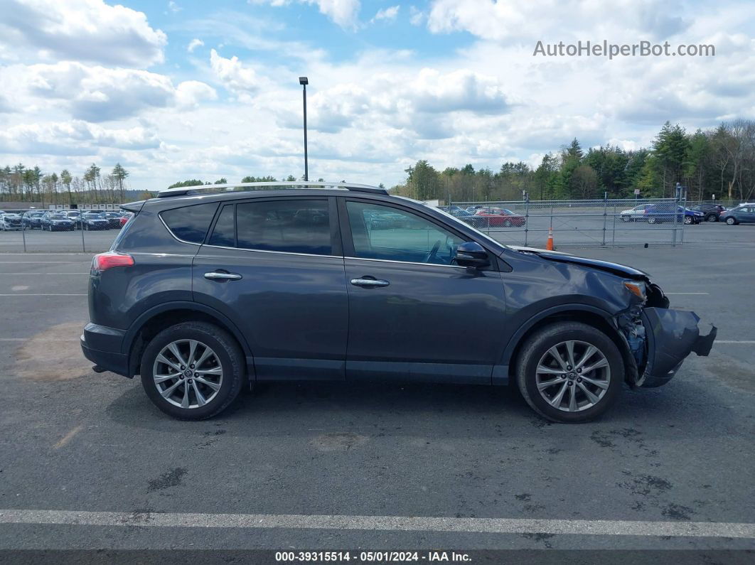 2016 Toyota Rav4 Limited Gray vin: 2T3DFREV1GW528239