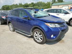 2015 Toyota Rav4 Limited Blue vin: 2T3DFREV2FW387471