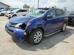 2015 Toyota Rav4 Limited Blue vin: 2T3DFREV2FW387471