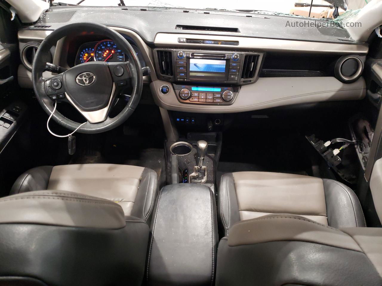 2015 Toyota Rav4 Limited Черный vin: 2T3DFREV2FW394775