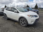 2015 Toyota Rav4 Limited White vin: 2T3DFREV3FW312813