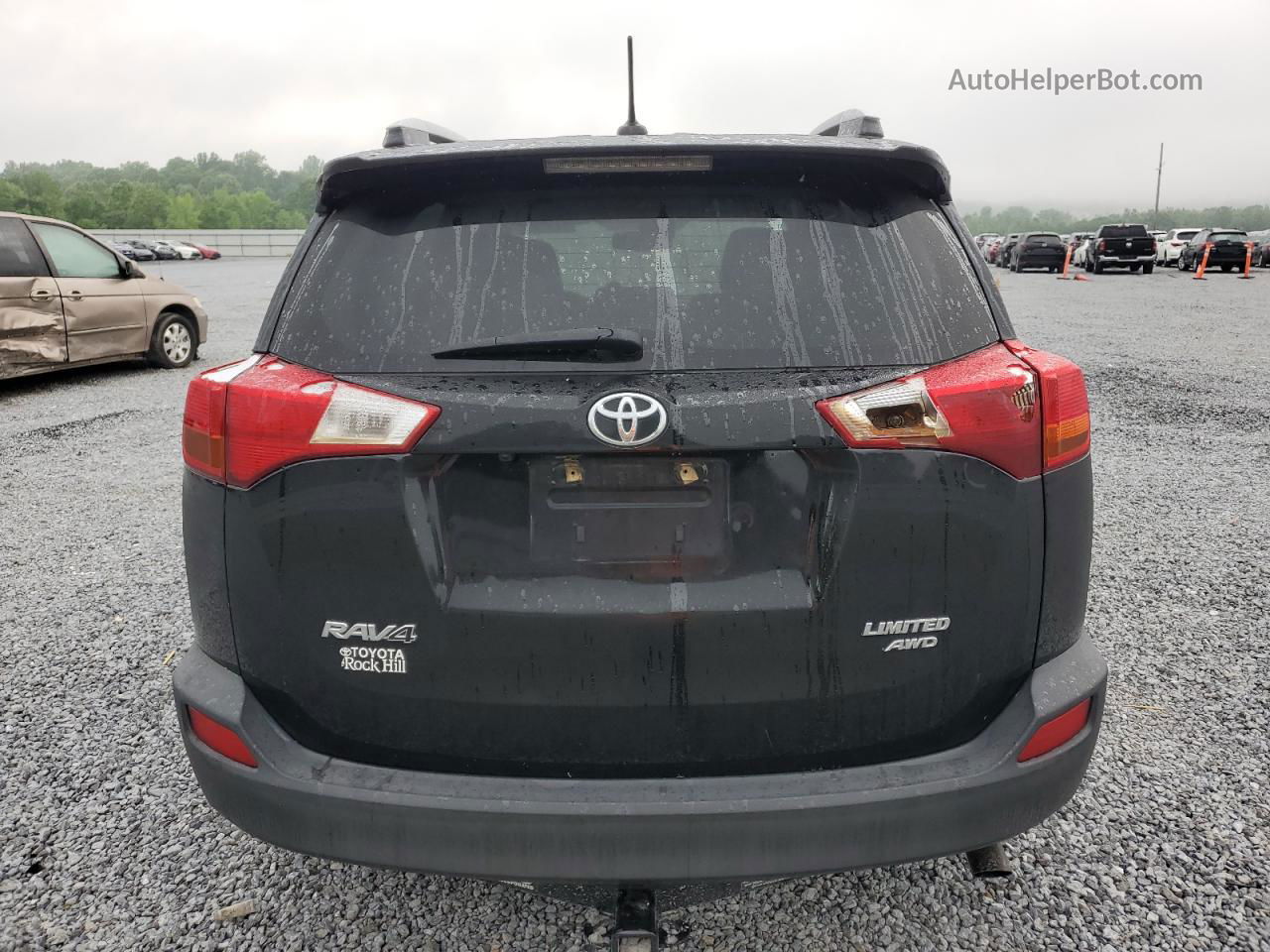 2015 Toyota Rav4 Limited Black vin: 2T3DFREV3FW382361