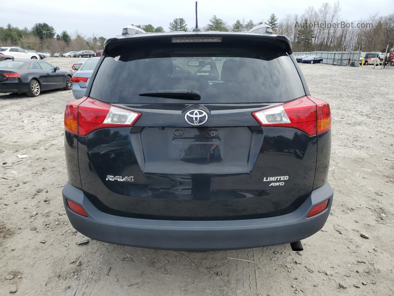 2015 Toyota Rav4 Limited Black vin: 2T3DFREV3FW407128