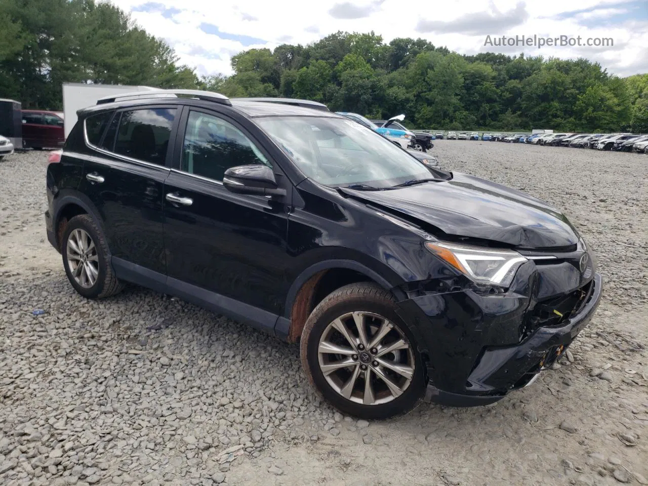 2016 Toyota Rav4 Limited Black vin: 2T3DFREV3GW440521