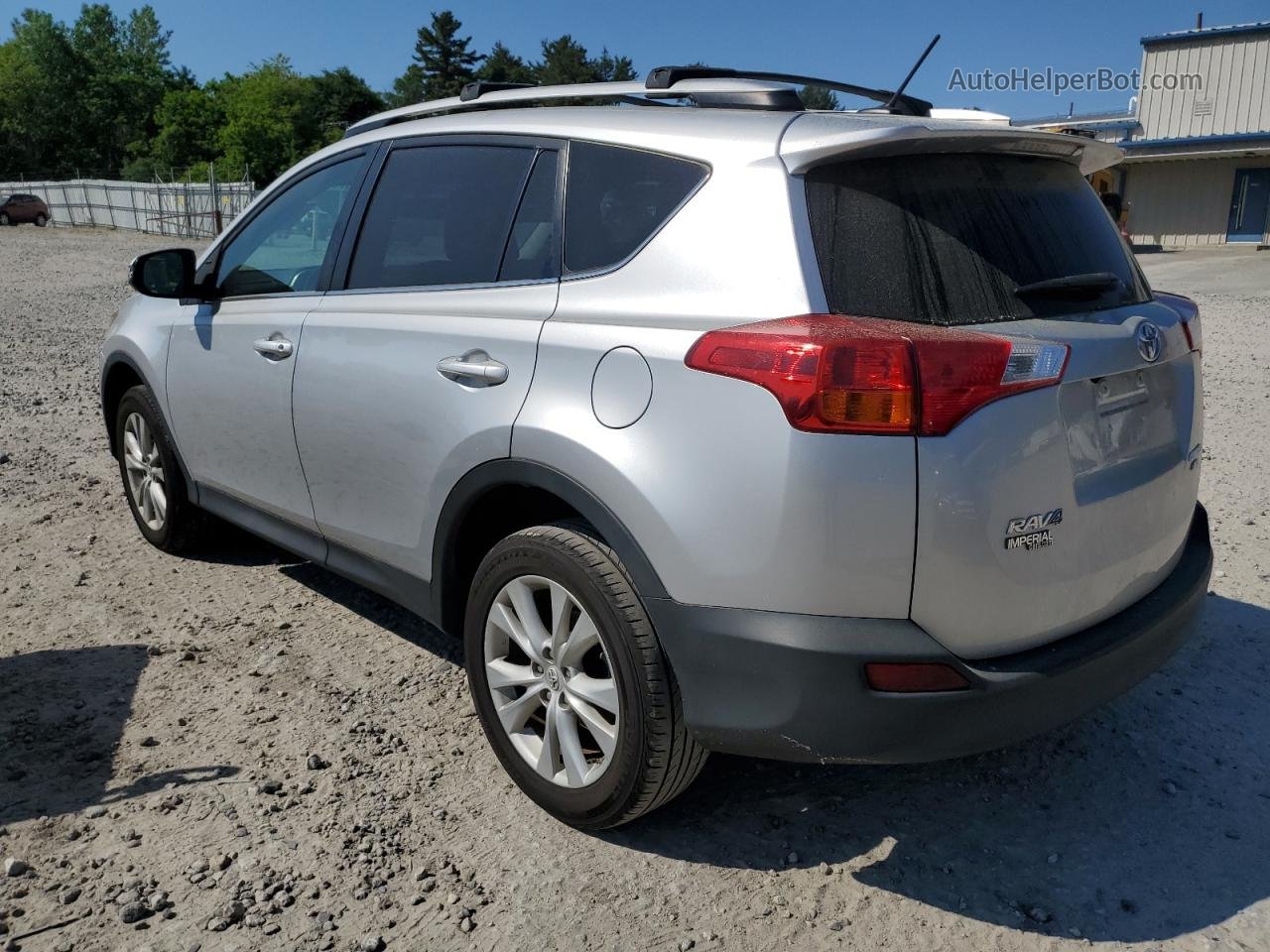 2015 Toyota Rav4 Limited Silver vin: 2T3DFREV4FW306034