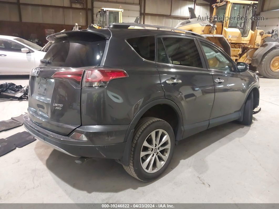 2017 Toyota Rav4 Limited Gray vin: 2T3DFREV4HW579834