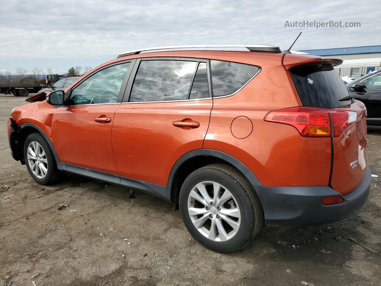 2015 Toyota Rav4 Limited Orange vin: 2T3DFREV5FW283962