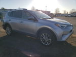 2017 Toyota Rav4 Limited Silver vin: 2T3DFREV5HW601551