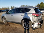 2017 Toyota Rav4 Limited Silver vin: 2T3DFREV5HW601551