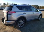 2017 Toyota Rav4 Limited Silver vin: 2T3DFREV5HW601551