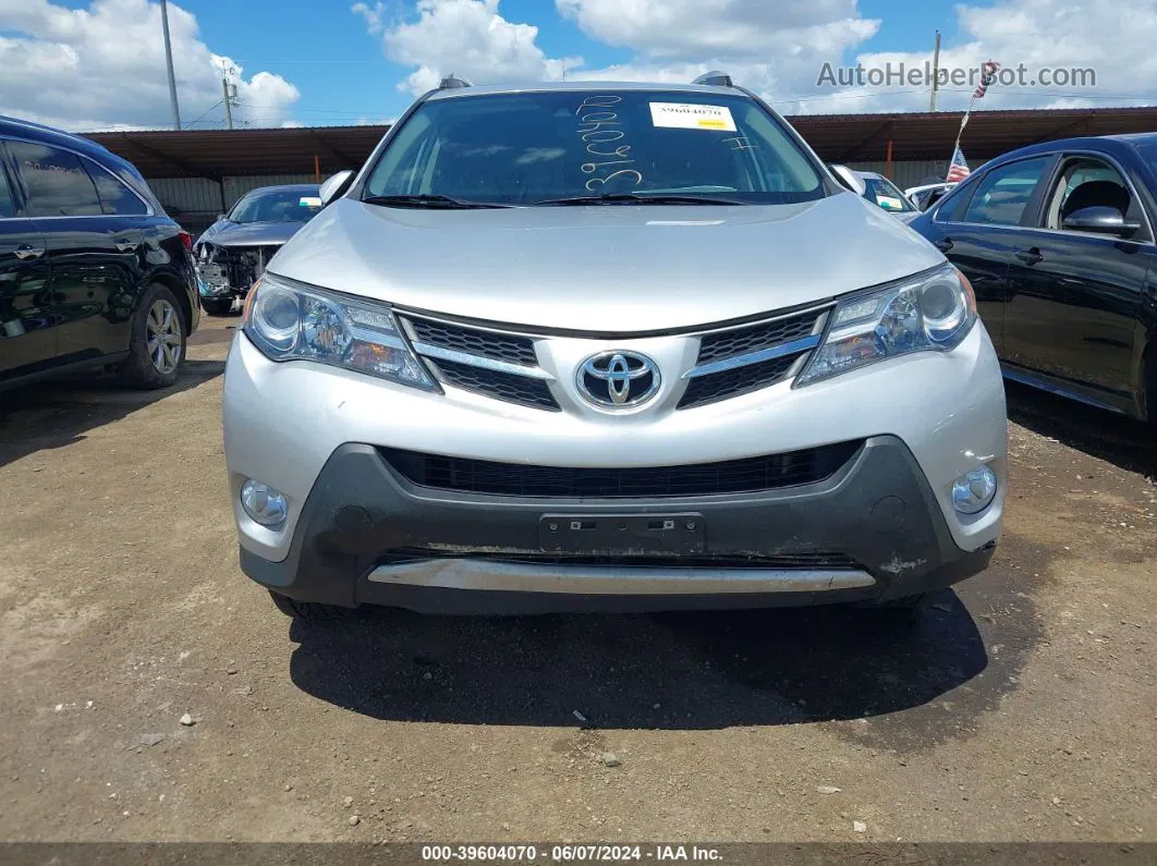 2015 Toyota Rav4 Limited Серебряный vin: 2T3DFREV6FW358846