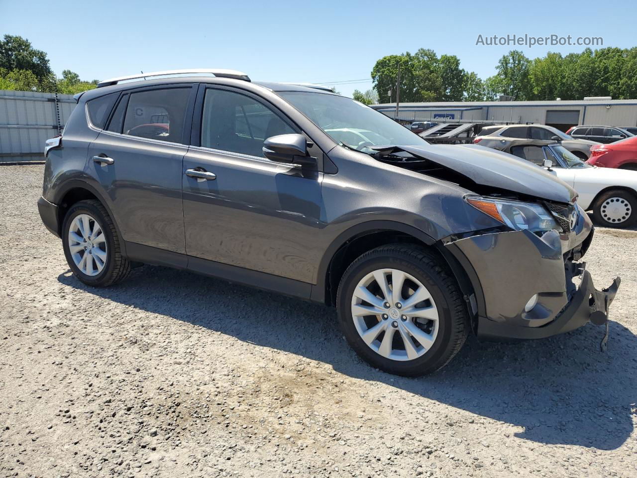 2015 Toyota Rav4 Limited Gray vin: 2T3DFREV6FW365098