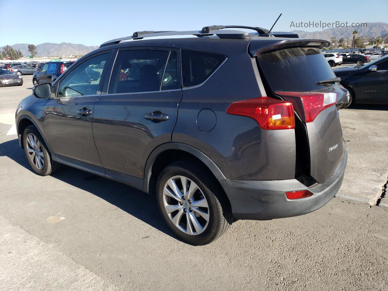 2015 Toyota Rav4 Limited Gray vin: 2T3DFREV6FW379826