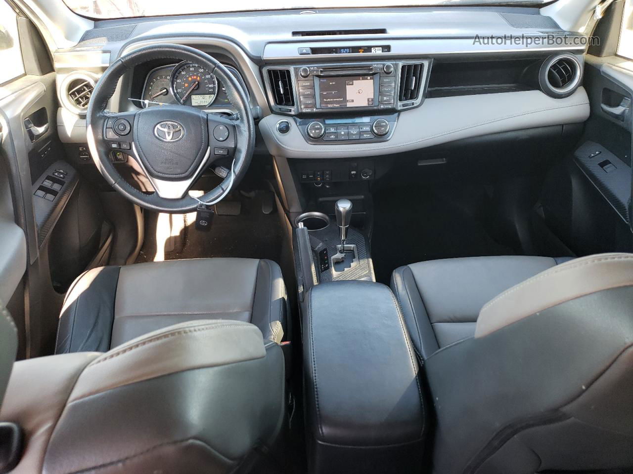 2015 Toyota Rav4 Limited Серый vin: 2T3DFREV6FW379826