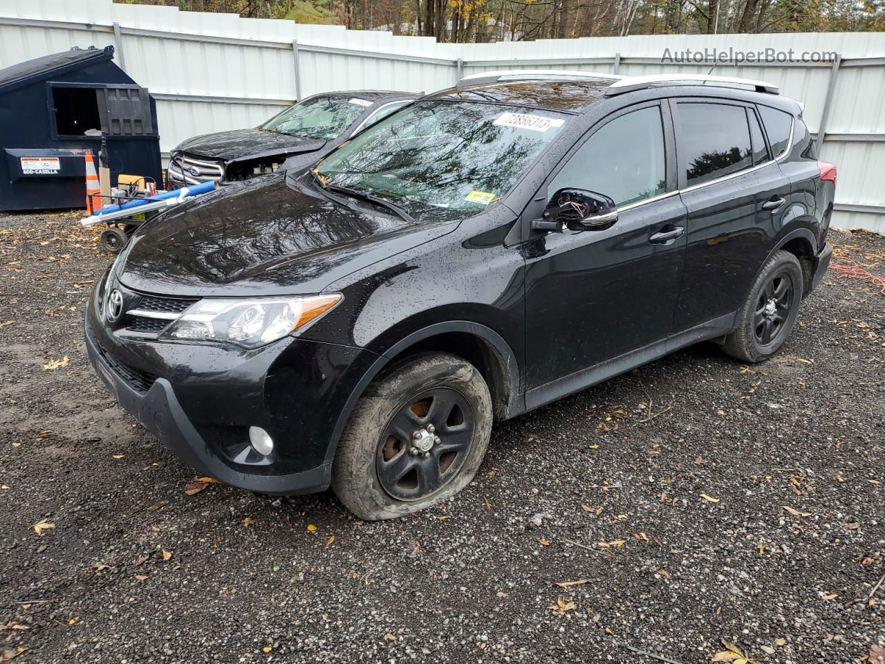 2015 Toyota Rav4 Limited Black vin: 2T3DFREV8FW301922