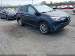 2017 Toyota Rav4 Platinum Dark Blue vin: 2T3DFREV8HW614665