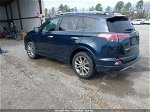 2017 Toyota Rav4 Platinum Dark Blue vin: 2T3DFREV8HW614665