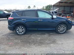 2017 Toyota Rav4 Platinum Dark Blue vin: 2T3DFREV8HW614665