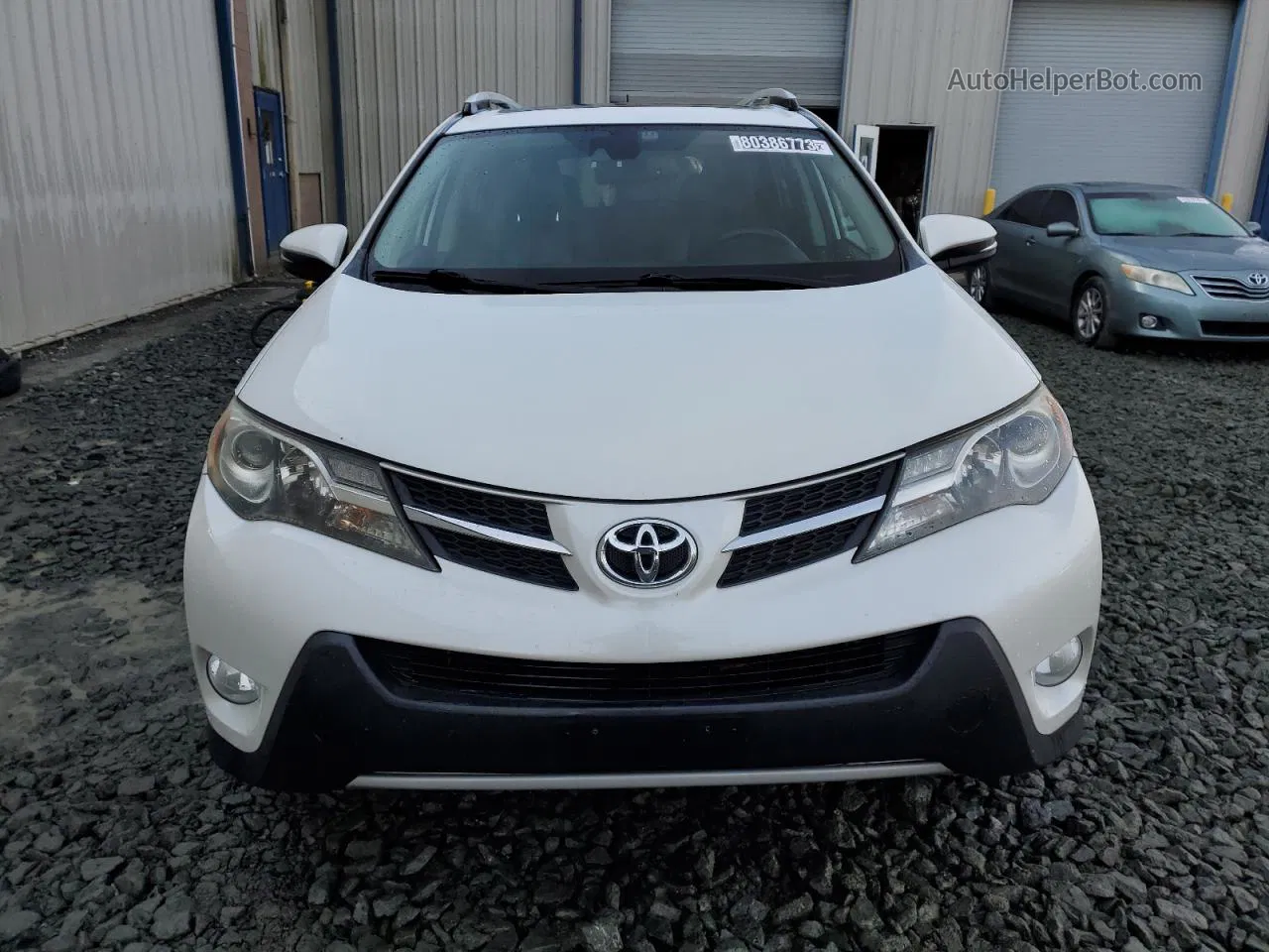 2015 Toyota Rav4 Limited White vin: 2T3DFREV9FW231475