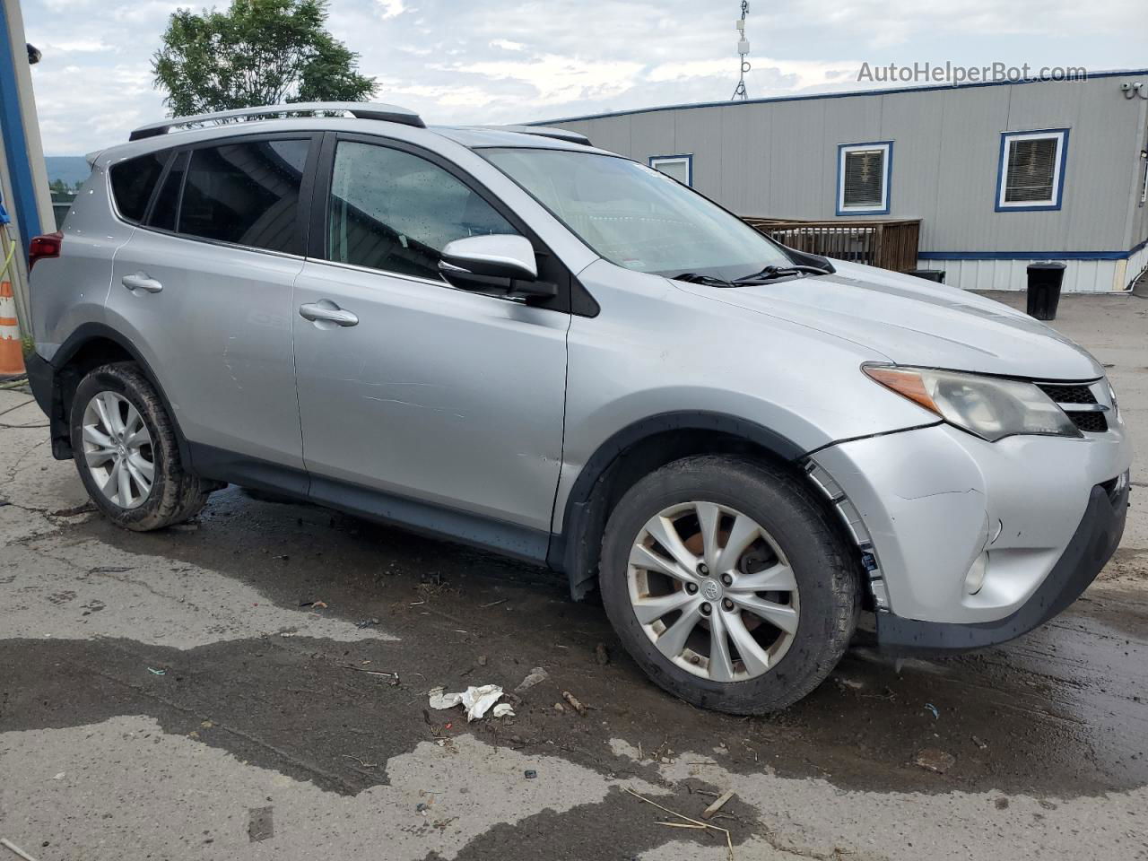 2015 Toyota Rav4 Limited Silver vin: 2T3DFREV9FW296200