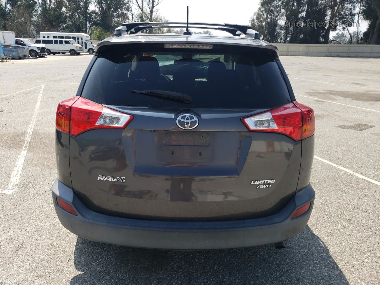 2015 Toyota Rav4 Limited Gray vin: 2T3DFREV9FW340258