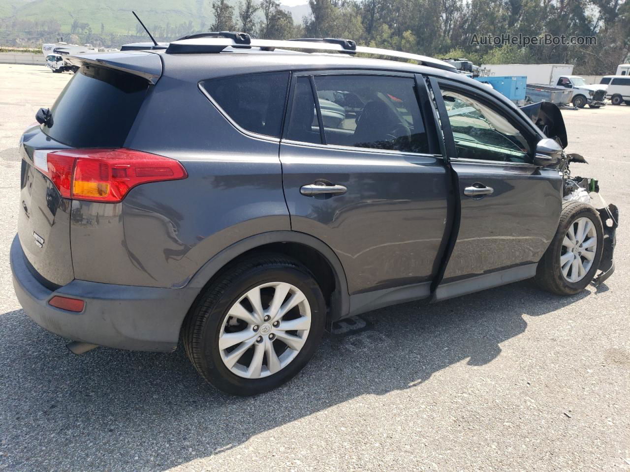 2015 Toyota Rav4 Limited Gray vin: 2T3DFREV9FW340258