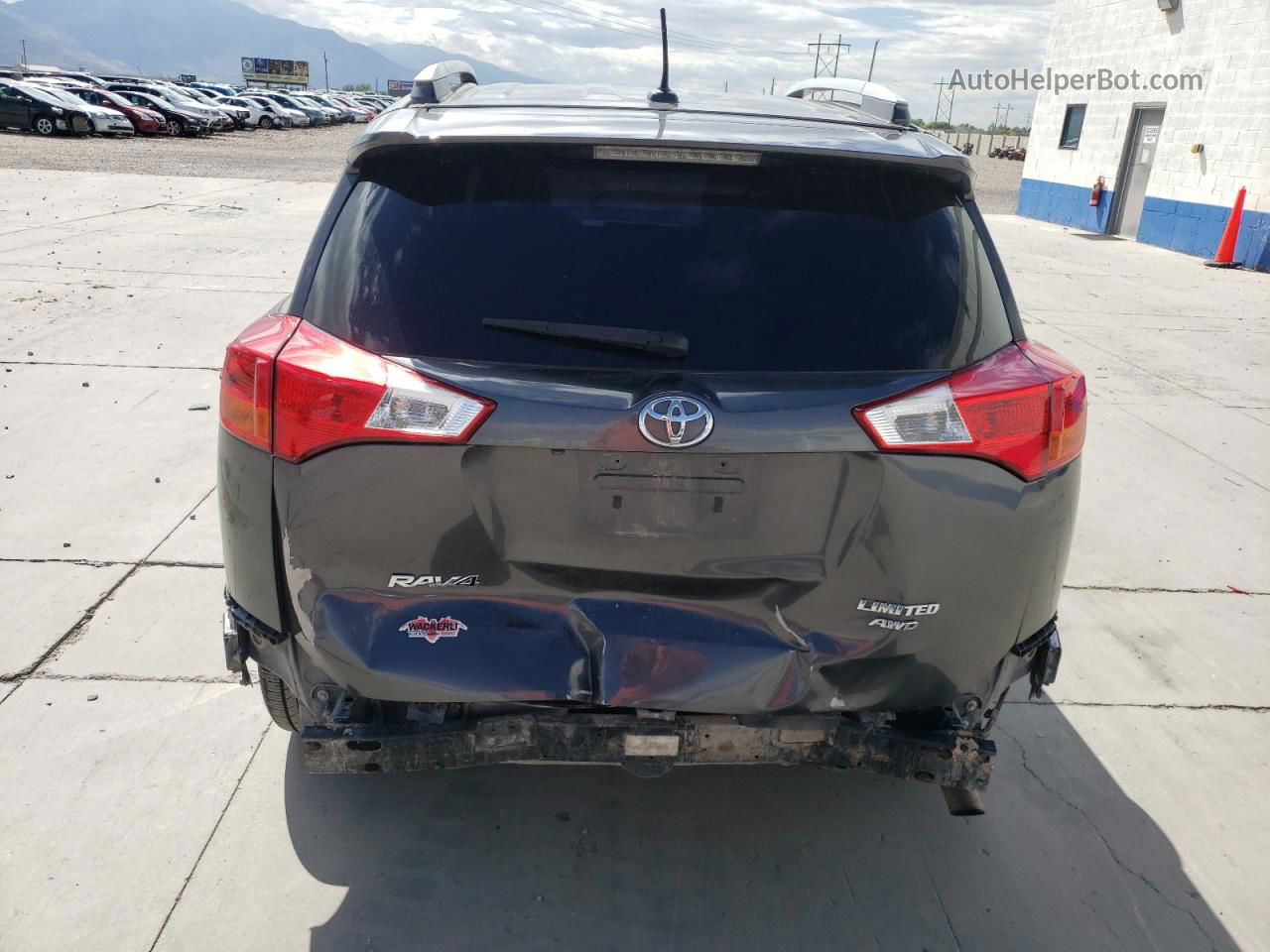 2015 Toyota Rav4 Limited Угольный vin: 2T3DFREVXFW240010