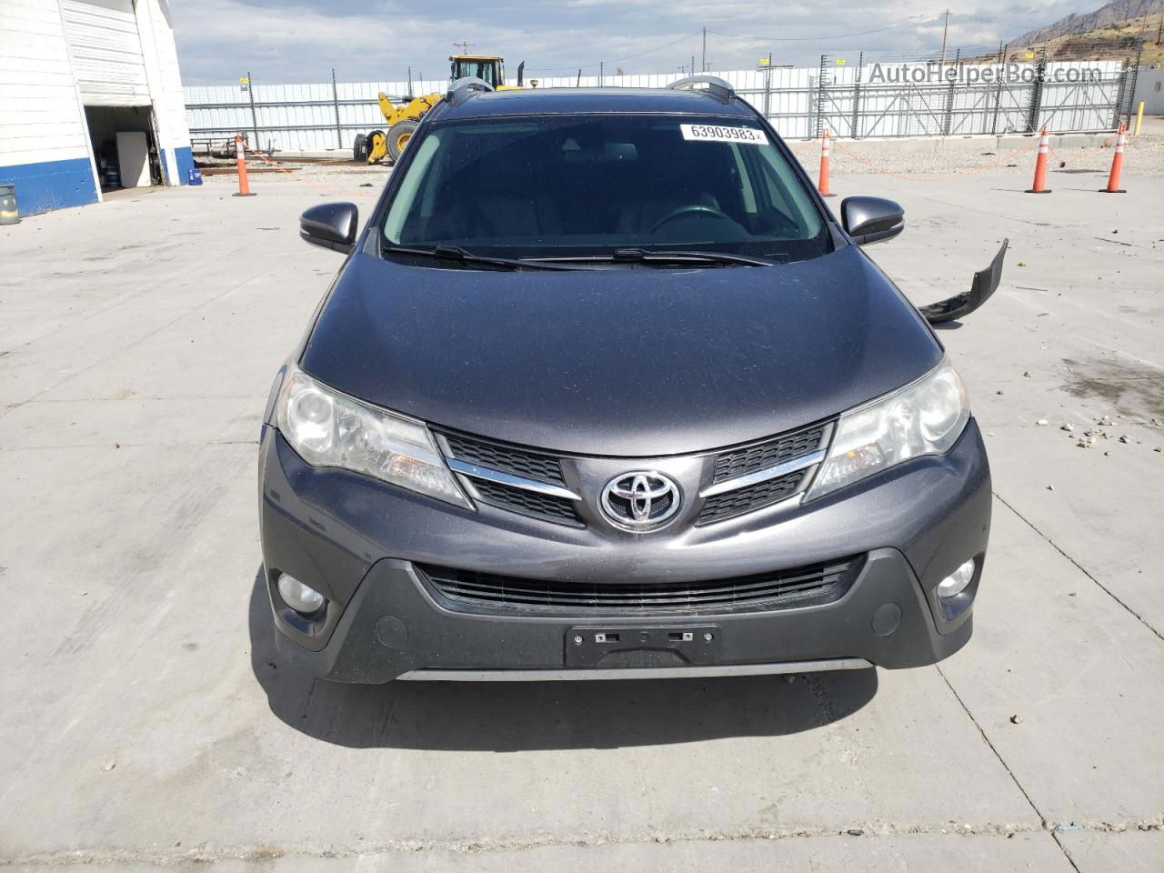 2015 Toyota Rav4 Limited Charcoal vin: 2T3DFREVXFW240010